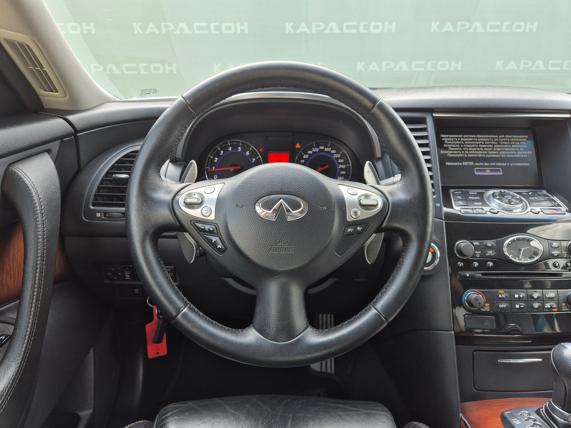 Infiniti FX, II (S51) Рестайлинг 2011