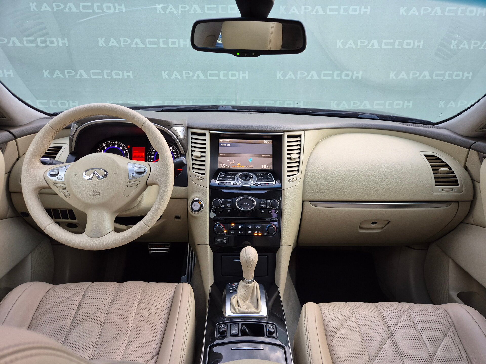 Infiniti FX, II (S51) 2008