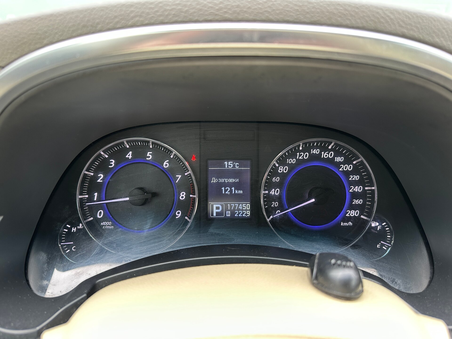 Infiniti FX, II (S51) Рестайлинг 2011