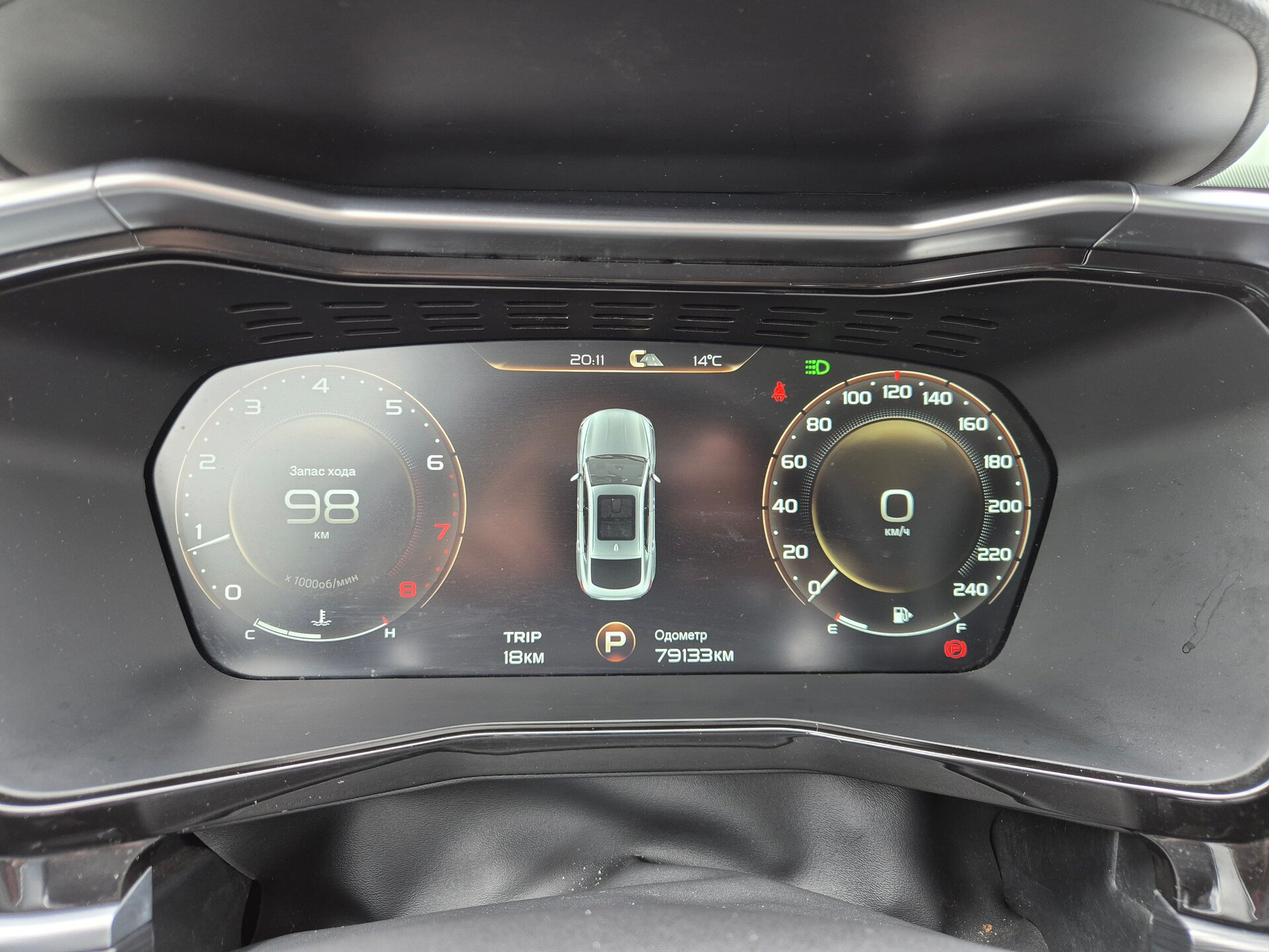 Geely Tugella, I 2021