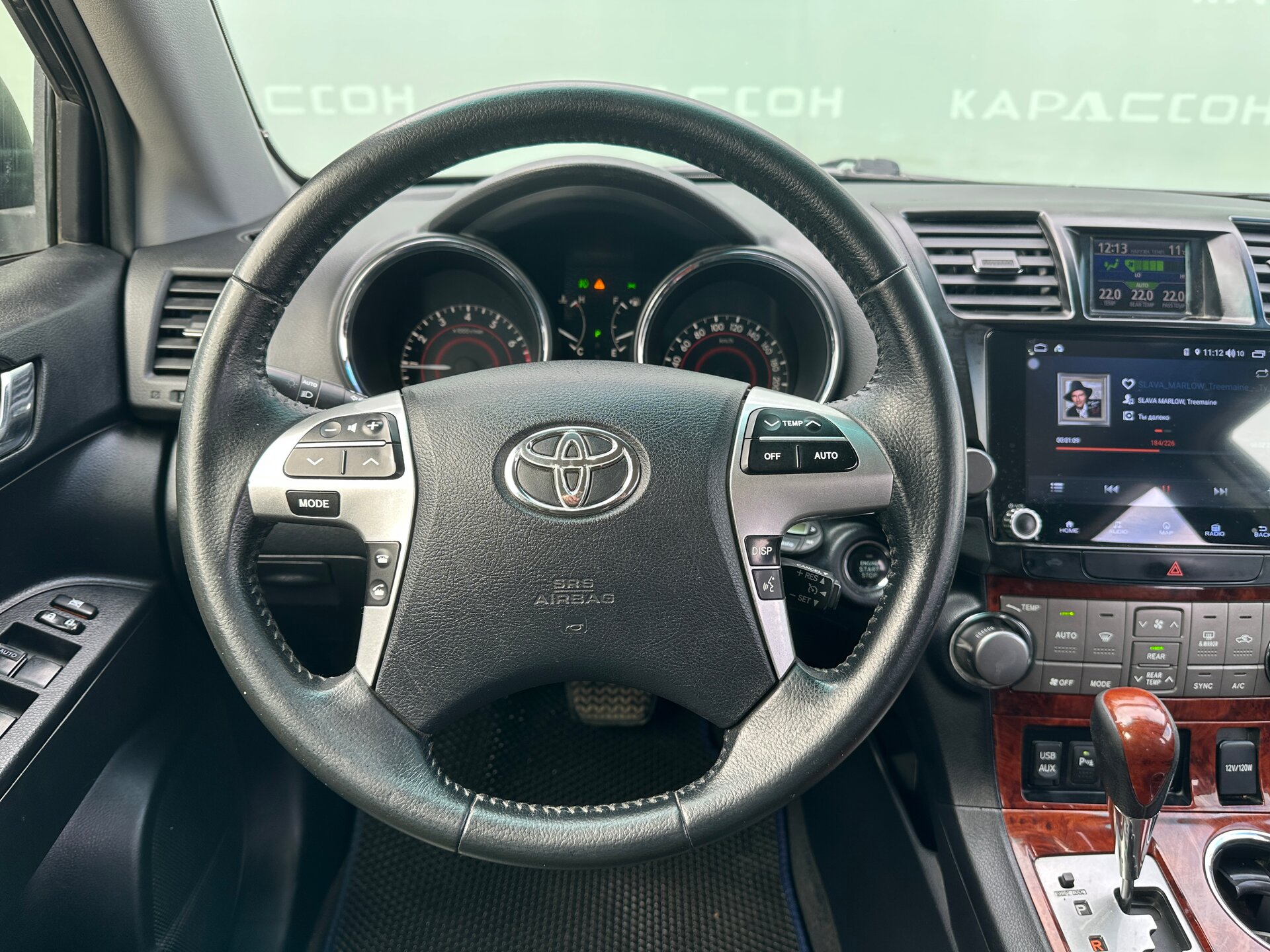 Toyota Highlander, II (XU40) Рестайлинг 2012